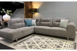 Brooklyn corner group sofa - Left Hand - Domino Pewter